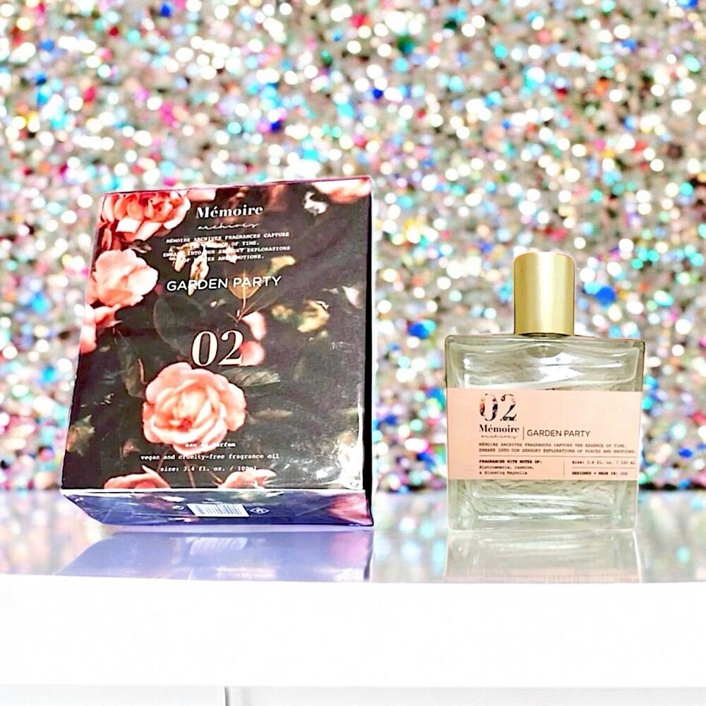 MEMOIRE ARCHIVES GARDEN PARTY 02 EAU DE PARFUM SPRAY UNISEX 3.4 Fl Oz NIB